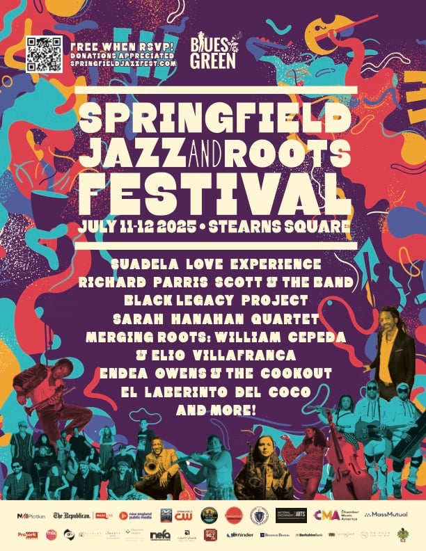 2025 Springfield Jazz & Roots Festival poster